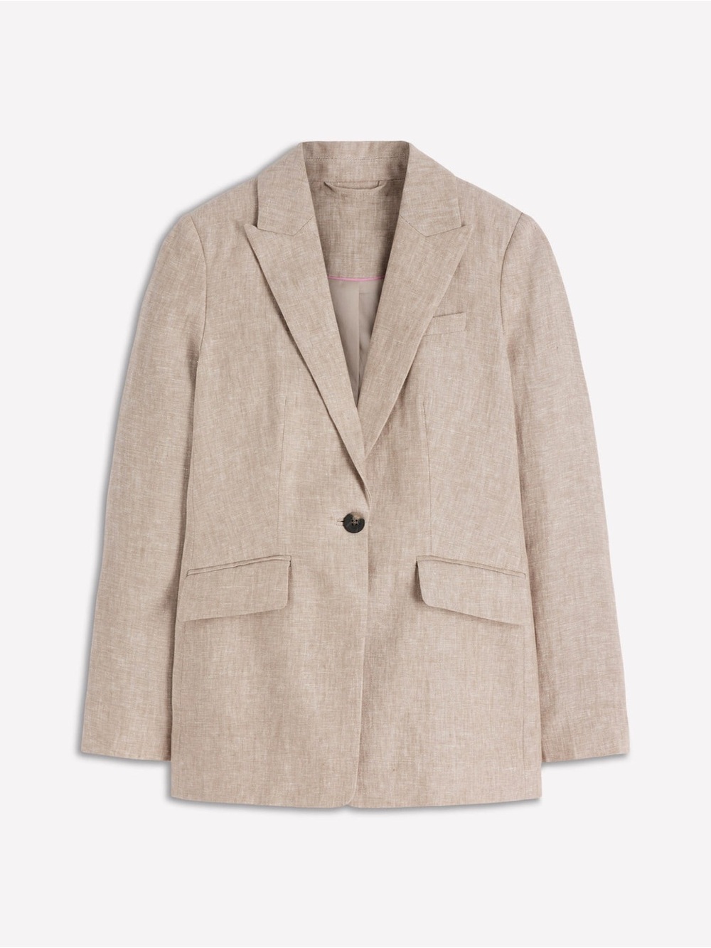 Boden Woodbridge Linen Blazer in Amphora 6p new with tags